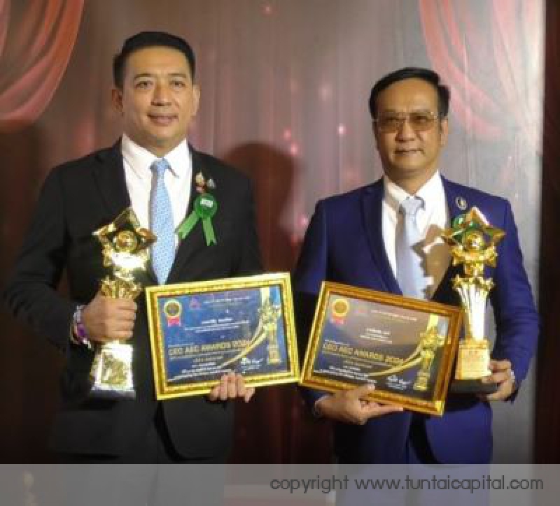 2อนุกก.สภาหอการค้า เชาว์ชัย-ฉัตรชัย คว้าCEO AEC AWARDS 2024